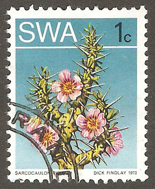 South West Africa Scott 343 Used